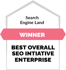 Winner Best Overall SEO Initiative Enterprise - Search Engine Land